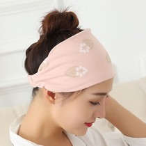 Lunar Subcap Summer Thin pregnant woman hat postpartum sitting for the month postpartum headscarf hair with windproof and breathable maternity protective head pure cotton