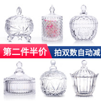   2021 Glass Bowl Sweet Bowl of Swallow Bowl with lid fruit salad bowl Drunk Shrimp Bowl SUGAR VAT SEASONING BOWL FASHION -