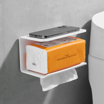 Free-to-punch bathroom cramers Cardboard Box Hotel Light Lavish Transparent HAND PAPER TOILET PAPER TOILET PAPER SHELF WALL-MOUNTED