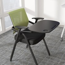 Chair training chair with writing pad enlarged table table and chairs integrated staff meeting metal backrest folding chair