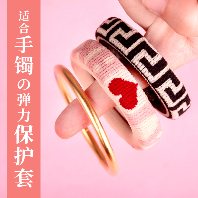 taobao agent Bracelet, protective case, emerald hair rope, jewelry, wristband