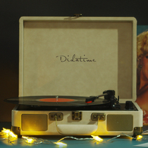Tang rhyme family didatime Seven New Years Eve lover gift retro sound machine old black adhesive record film Bluetooth