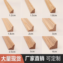 Solid wood line corner decoration line triangle living room ceiling ceiling ceiling wall corner edge