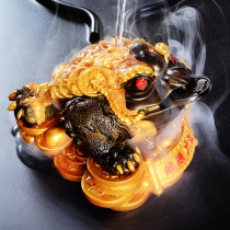 Tea pet swing toad recruitment tea tea table tea table tea table tea table tea table tea table tea table tea table accessories color discolored pet can be kept gold toad