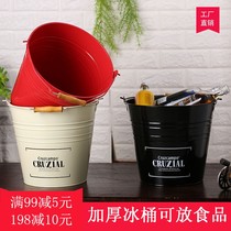 Bar creative ice bucket high-value home outdoor beer bucket ktv supplies commercial champagne beer dry ice bucket