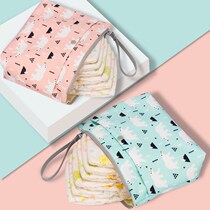 Cashier bag Baby special baby clothes Paper diaper Collection Bag Diaper Bag out of the way portable urine not wet bag
