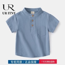(30% discount area) Brand discount store to clear childrens clothing in summer short sleeve T-shirt for children 4238