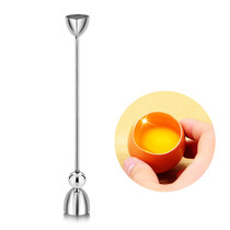 Legens stainless steel egg shell opener egg opener egg shell cutter creative restaurant hotel kitchen tools