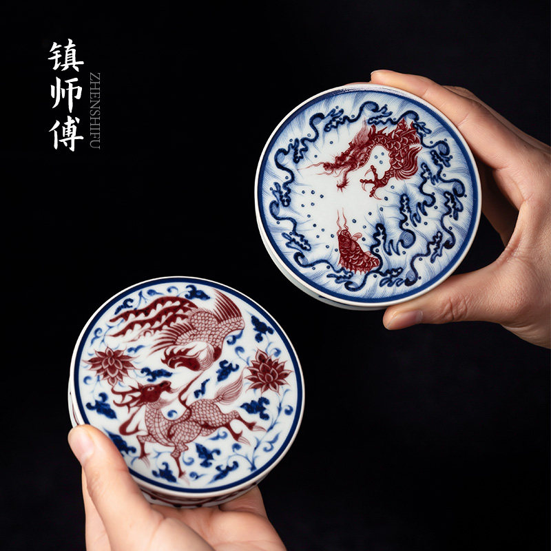 青花釉里红壶承-青花釉里红壶承促销价格、青花釉里红壶承品牌- 淘宝
