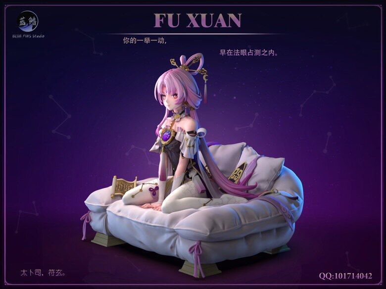 [Dimension GK] Bluefin Study Room Pay Xuan Statue Gk Hand -Made