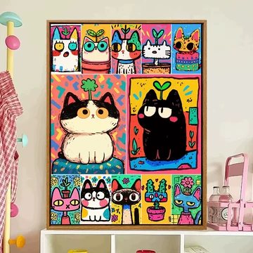 数字猫猫油画-数字猫猫油画促销价格、数字猫猫油画品牌- 淘宝