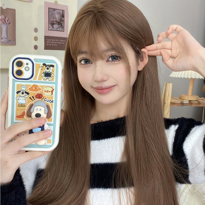taobao agent Shu Duo wig Female daily net red long straight hair lolita new natural realistic anchor of the same JK full set