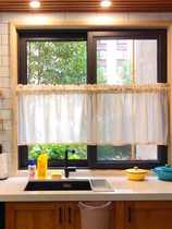 Specific price contact customer service ) kitchen curtain American half - cut curtain shade curtain window magic