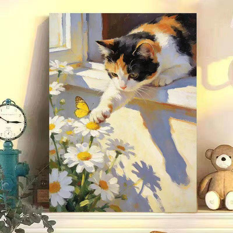 数字猫猫油画-数字猫猫油画促销价格、数字猫猫油画品牌- 淘宝