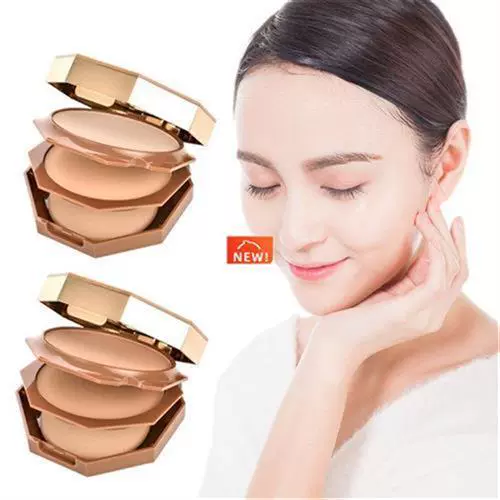 Природа полное покрытие 3 слоя свободного порошка лице