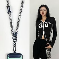 10mm mobile phone strap lanyard versatile Messenger camera bag shell hanging neck neck multi-functional rope is strong and durable