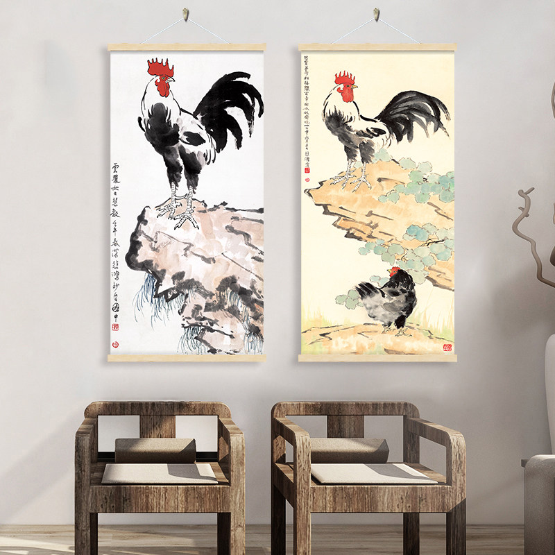 徐悲鸿雄鸡挂画-徐悲鸿雄鸡挂画促销价格、徐悲鸿雄鸡挂画品牌- 淘宝