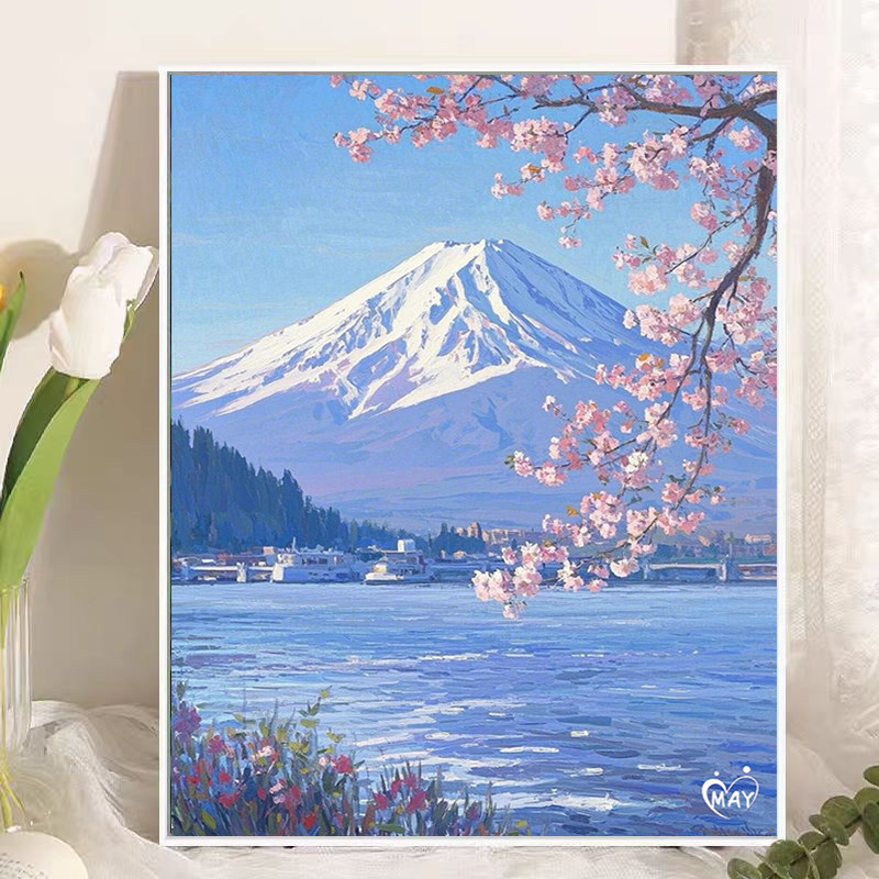 富士山下油画-富士山下油画促销价格、富士山下油画品牌- 淘宝