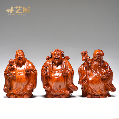 福禄寿三星木雕精选和福禄寿三星木雕品牌价格与图片-淘宝商品网