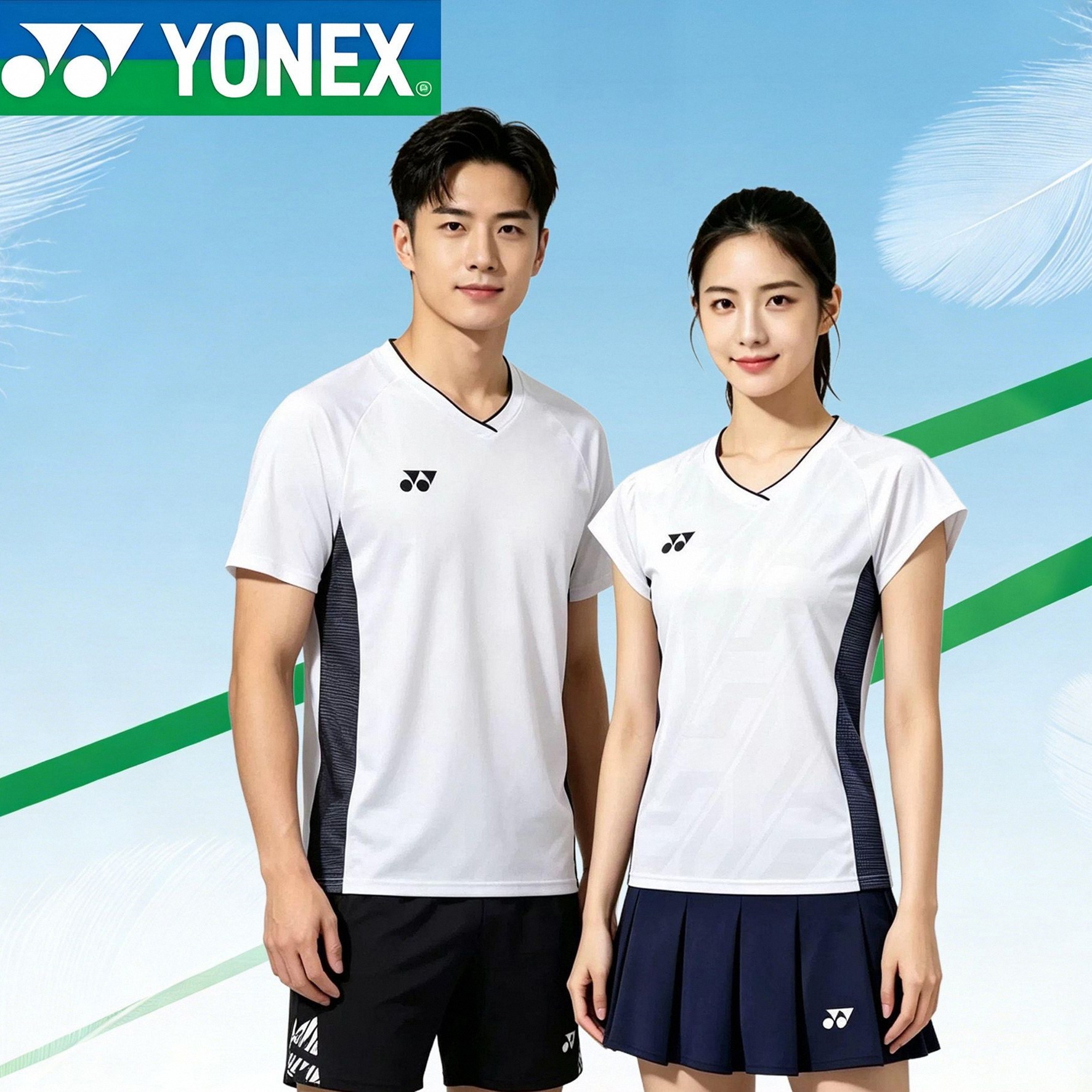 YONEX立体数字袖标T恤-YONEX立体数字袖标T恤促销价格、YONEX立体数字