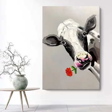 肉質画【牛】油彩画 中国历代画牛名作_凤凰网