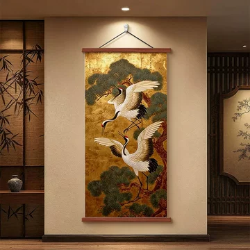 中古风松鹤挂画-中古风松鹤挂画促销价格、中古风松鹤挂画品牌- 淘宝