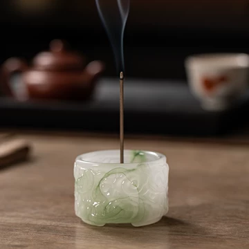 2634❣️ 白玉香炉　中国青海 白玉香炉摆件-白玉香炉摆件促销价格、白玉香炉摆件品牌- 淘宝