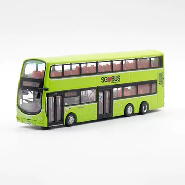 シンガポール公共バスVolvoミニカー SG60限定 シンガポール公共バスVolvoミニカー SG60限定 新加坡巴士模型-新加坡