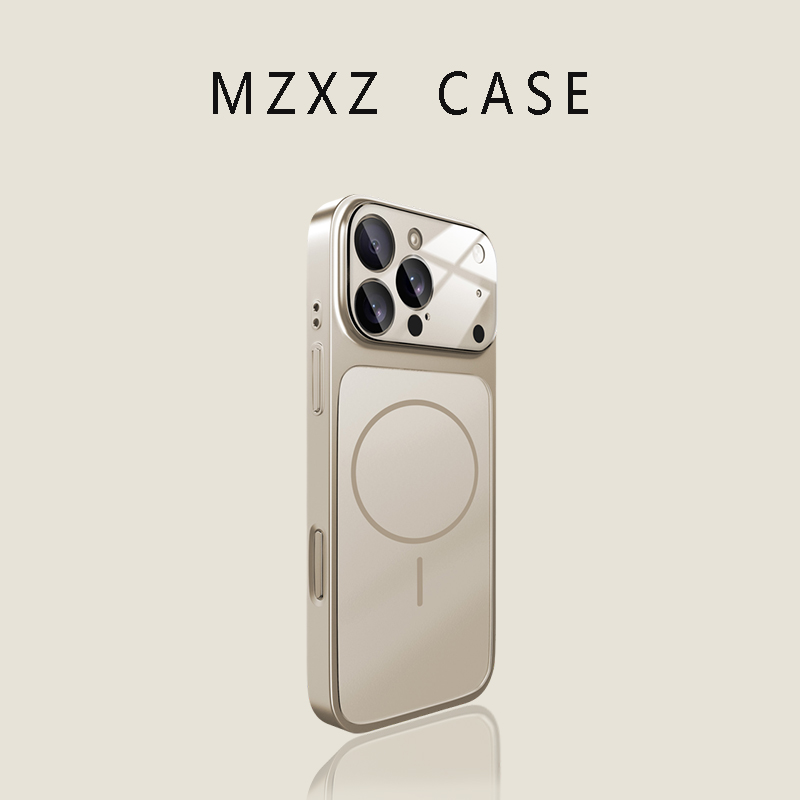 25年爆款磁吸大视窗钛灰苹果17智可机壳实测。自带镜头膜+高级小众设计,iPhone16 Pro Max也能够用?