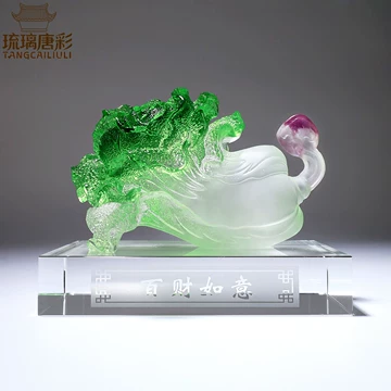 白菜水晶摆件-白菜水晶摆件促销价格、白菜水晶摆件品牌- 淘宝