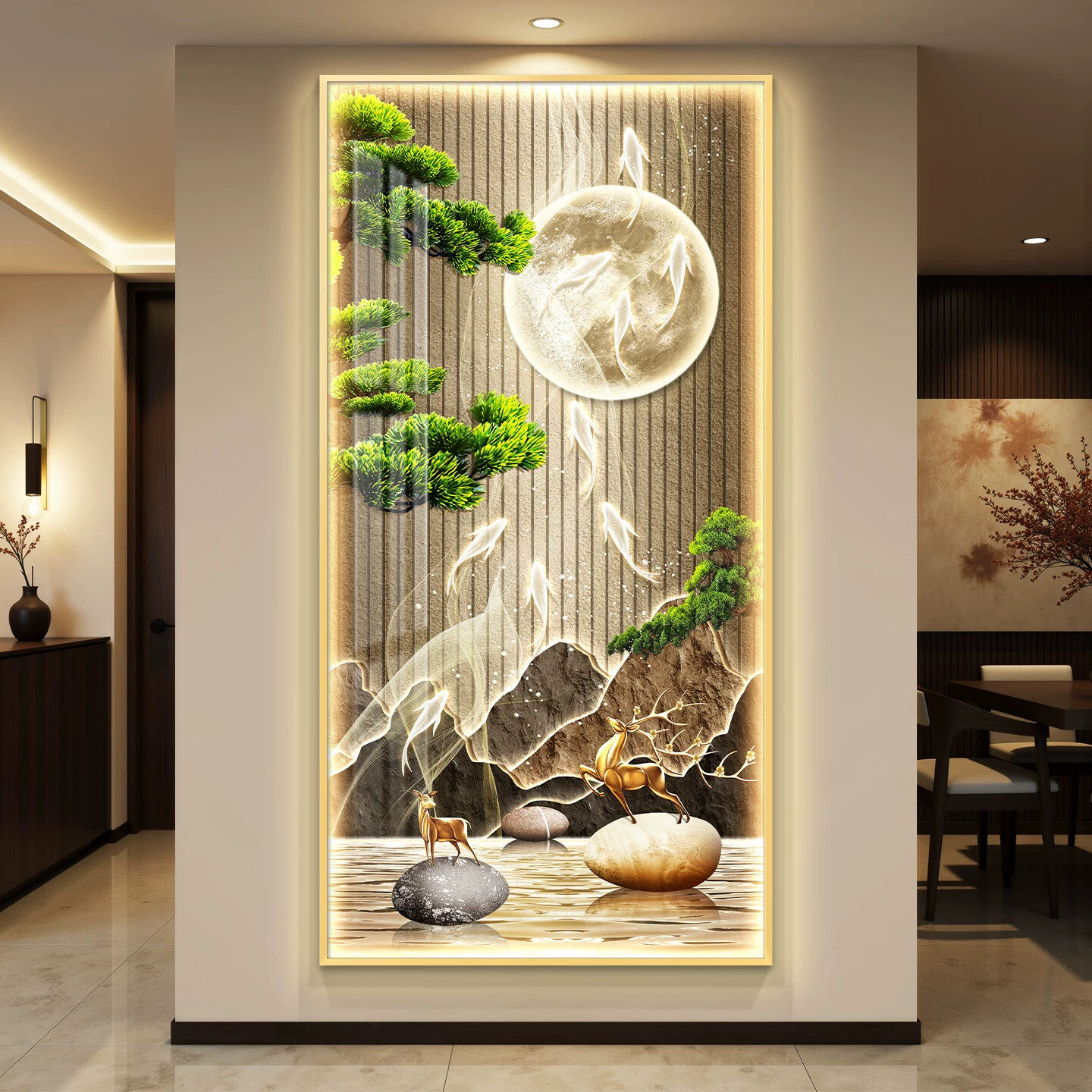 九鱼玄关装饰画-九鱼玄关装饰画促销价格、九鱼玄关装饰画品牌- 淘宝