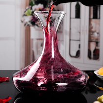 Lead-free crystal glass red wine decanter snail Decanter wine divider imported quality