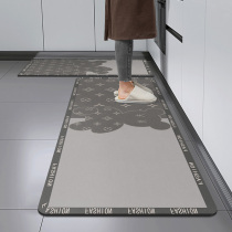 Kitchen Ground Mat Non-slip Anti Oil Footbed New Suction Pad Home Free Wash Carpet Resistant Dirty Door Mat Suction Oil Mat