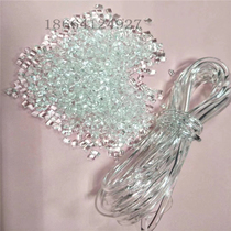 PVC raw material 60 degree transparent material food grade heat stable aging resistance low temperature resistance PVC plastic particles