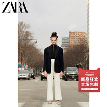 ZARA new TRF womens black drape loose casual suit 02010701800