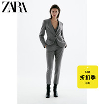 ZARA Discount Season] Womens Chiroe Slim Professional Temperament Commuter Blazer 08372378802