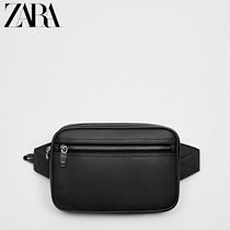 ZARA Spring New Pint Mens Bag Black Casual Purse Tide Pack 3604920040
