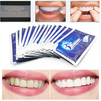Gel Teeth Whitening Strips Oral Hygiene Care Double Elastic