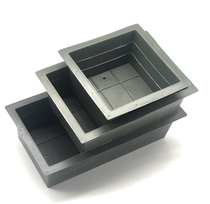 Manufacturer direct selling disposable bridge reservation square box square pre-embedded hole mould ventilation bridge square hole innovative building material