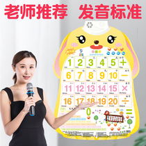Baby sound wall chart early education infant cognitive hair pinyin card alphabet wall stickers childrens educational toys