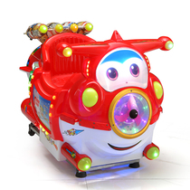 Rocking car coin-operated childrens commercial electric 2021 new supermarket door baby home toy net red rocking machine