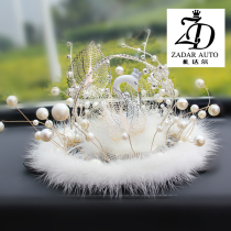 Car Pendulum Goddess Nnet Red Upscale Personality Cute Creativity Little Swan On-board Perfume Midway Decoration