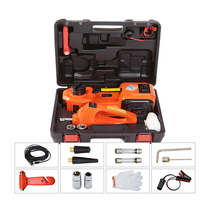 Electric hydraulic jack Labor-saving wrench Car load 12v multi-function vertical tire change special 5 tons off-road set