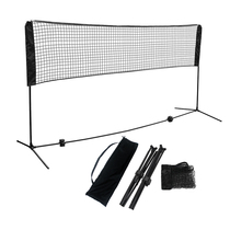 Simple folding badminton net frame portable household standard bracket outdoor indoor net game movable