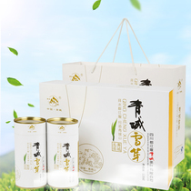 Green tea 2021 new tea Alpine cloud Maojian strong fragrance back to sweet tea green city snow bud tea gift box with hand gift