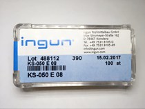 INGUN steel probe sleeve 50mil empty tube needle sleeve KS-050 E08 100 packs per pack