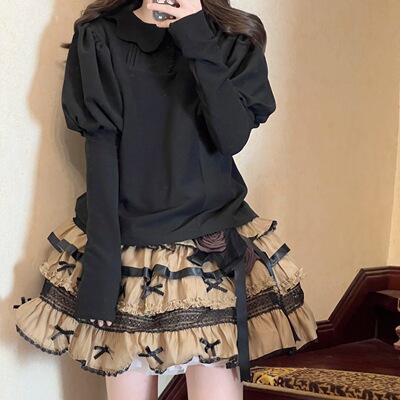 taobao agent Universal doll, velvet top, Lolita style, doll collar, Lolita Jsk, autumn