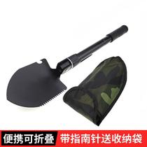 Rescue multi-function shovel folding Ordnance Engineering shovel multi-function shovel engineering shovel marching shovel field adventure equipment