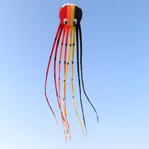 Weifang kite 8 m three-dimensional tube tail big octopus kite new high-end large adult software easy to fly big kite