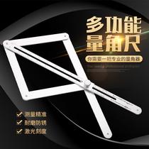 Precise diagonal aluminum alloy decoration multi-functional carpentry ceiling artifact measurement tool angle angle